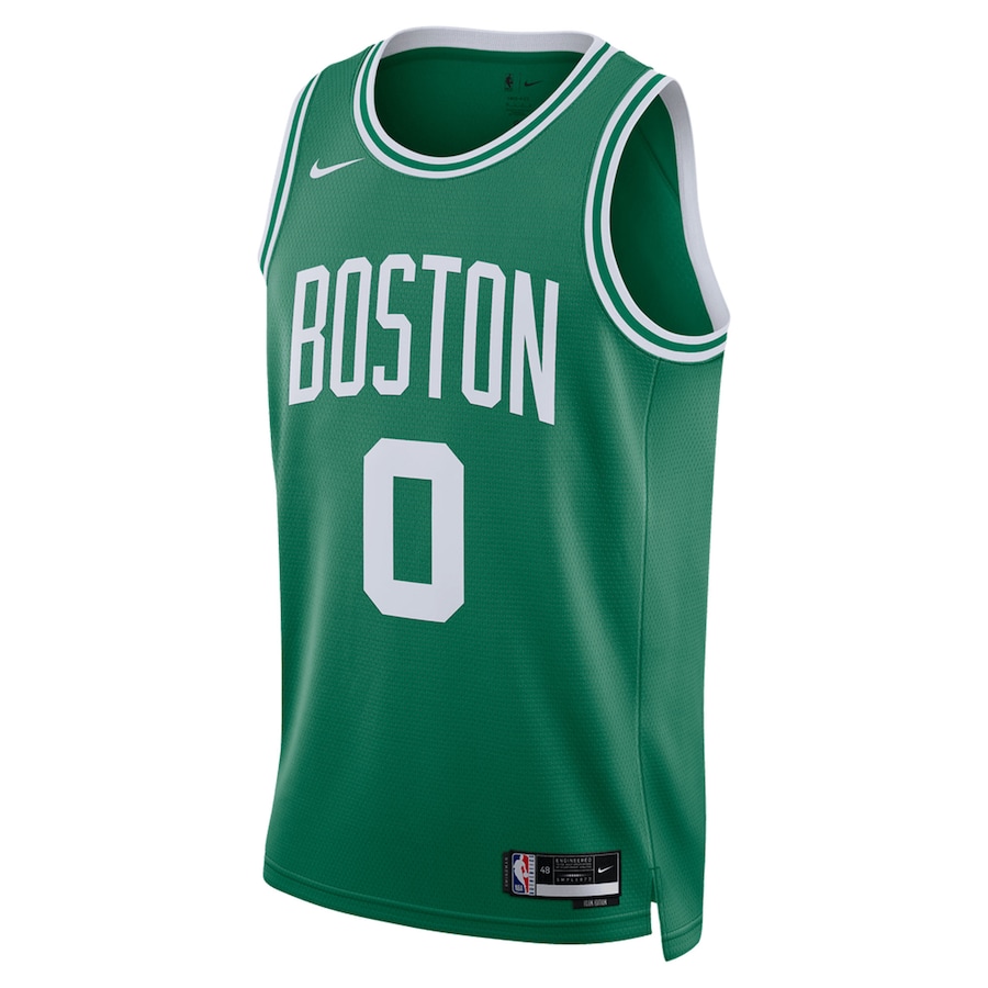 Boston Celtics Jayson Tatum Green Swingman Jersey - Icon Edition