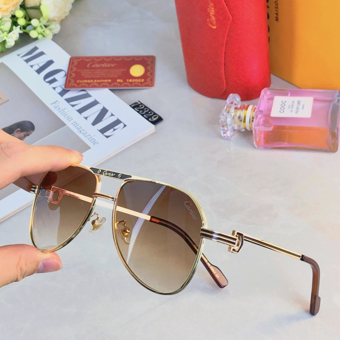 TOP Cartier Sunglasses - 3 Color