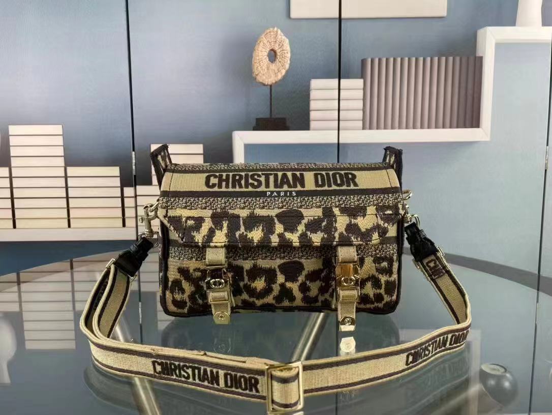 TOP Christian Dior Camp Messenger Bag 23*15*8cm/28.5*25*12cm - 3 Colour