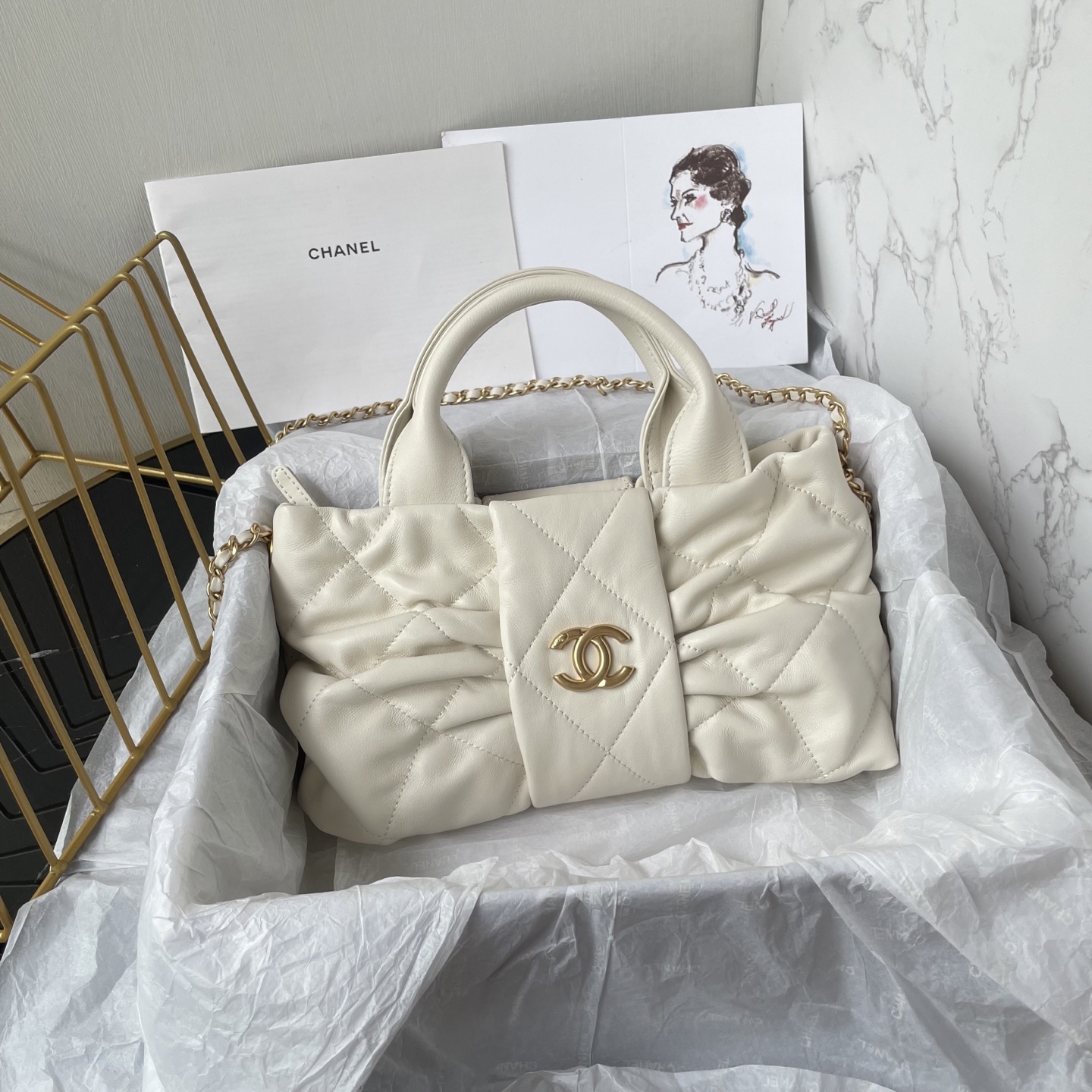 TOP CHANEL Bow Bag 18x26x5cm - 7 Color