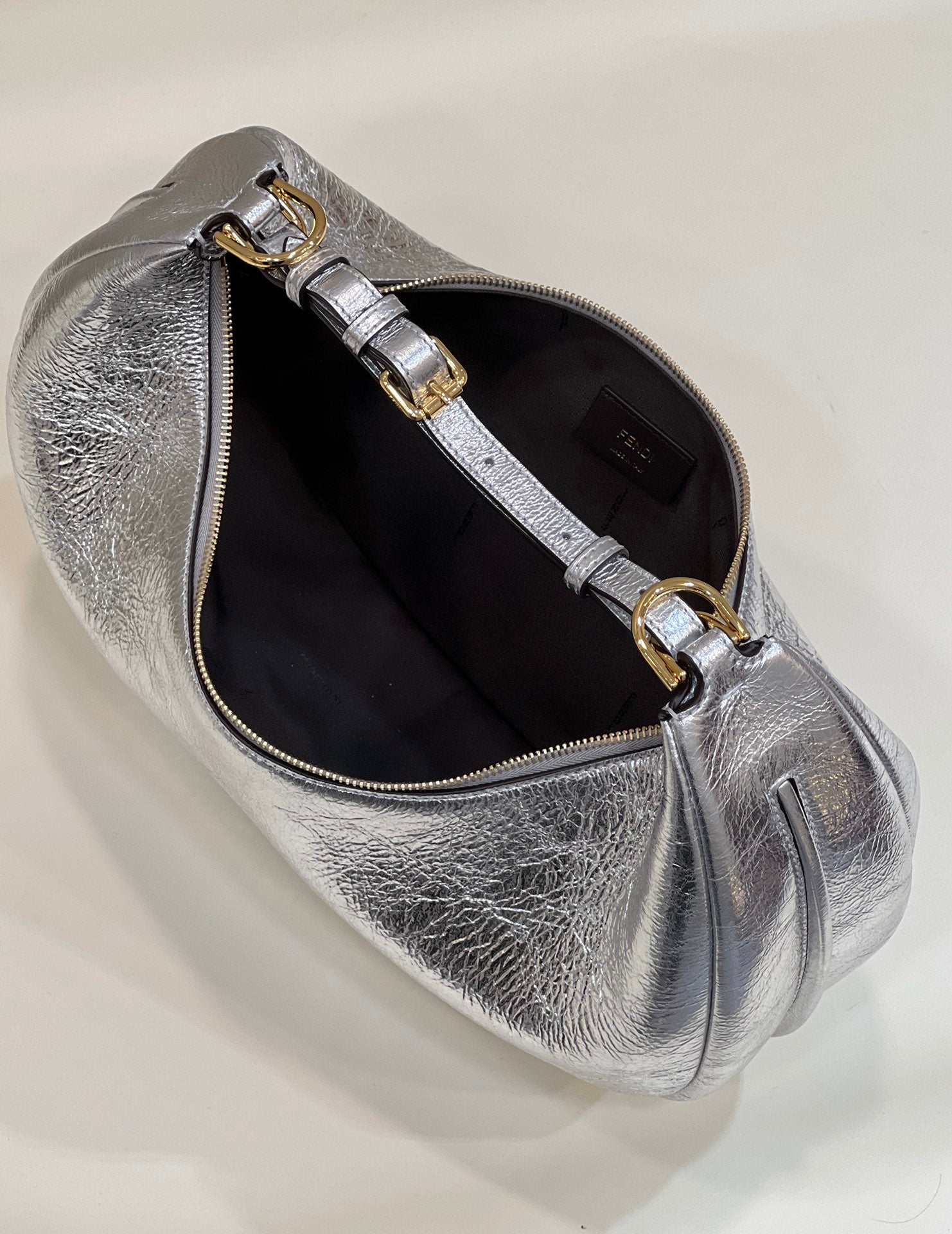 TOP FENDI Fendigraphy Bags Small Hand Bag - Silver