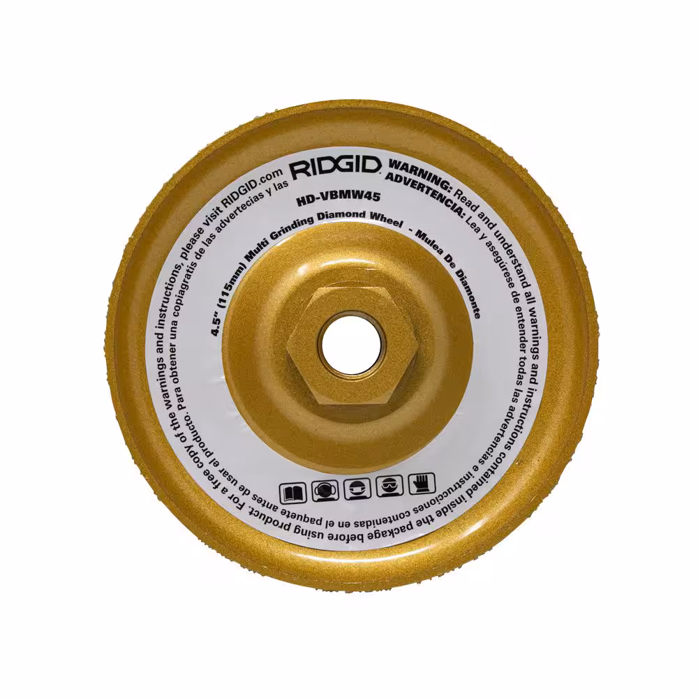 4.5 in. V-Tech Multipurpose Grinding Wheel