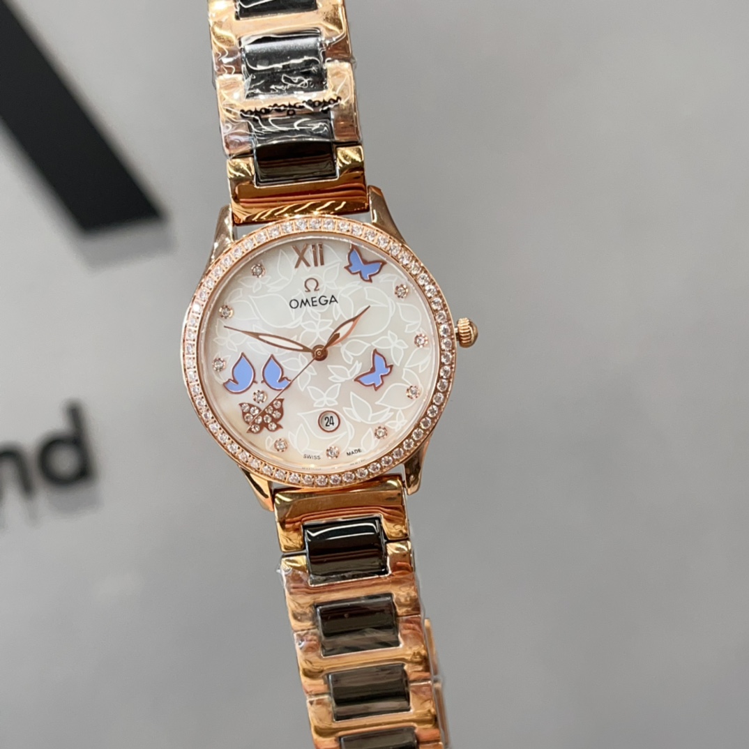 TOP OMEGA De Ville Prestige Watch 38mm-4 Colors