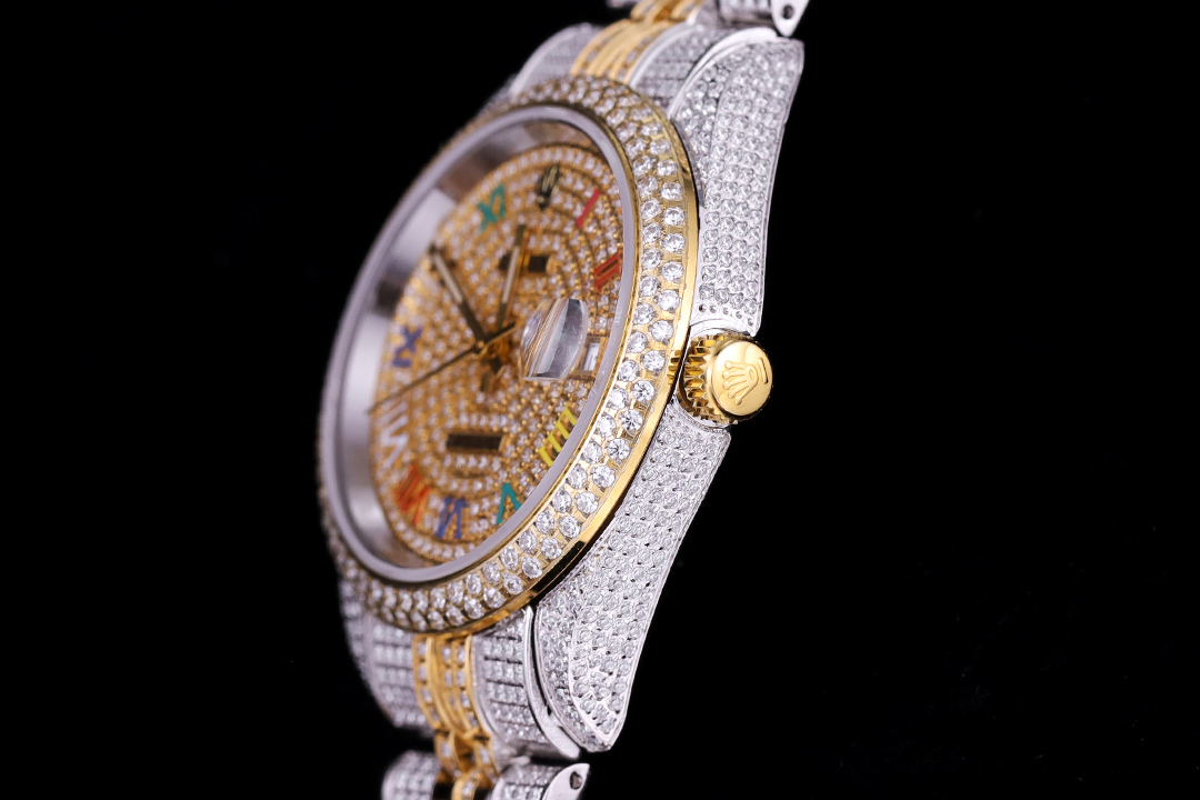 TOP ROLEX Rolex AAA Zircon Automatic Machine Watch