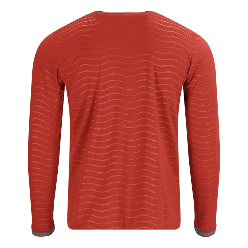 Portugal Home Long Sleeve Player Version Jersey World Cup 2026