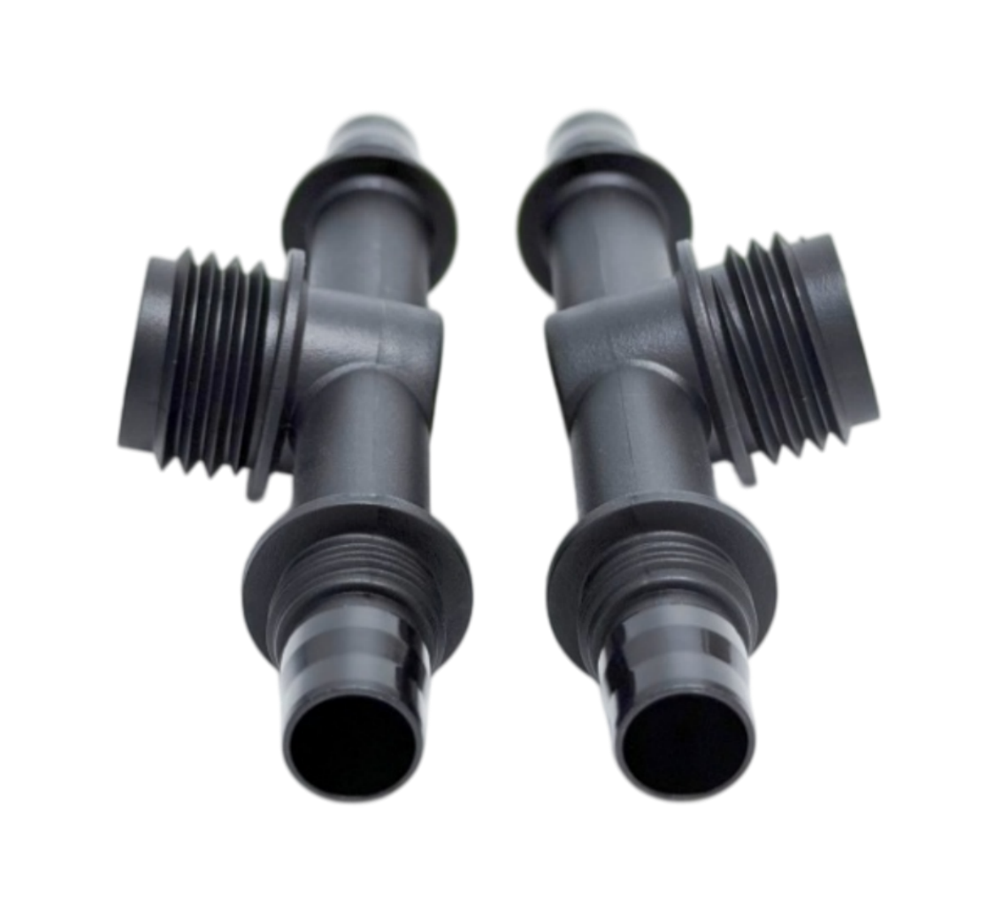 Agras T55 Tube Tee Connector Pipe Tee Spraying System Connector Three-Way Pipe Joint Spare Parts for DJ T55 Repair Accessories