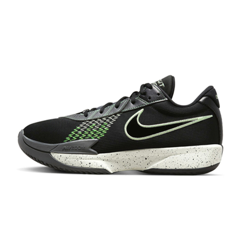 Nike Air Zoom GT Cut Academy Black Barely Volt Basketball Shoes For Men