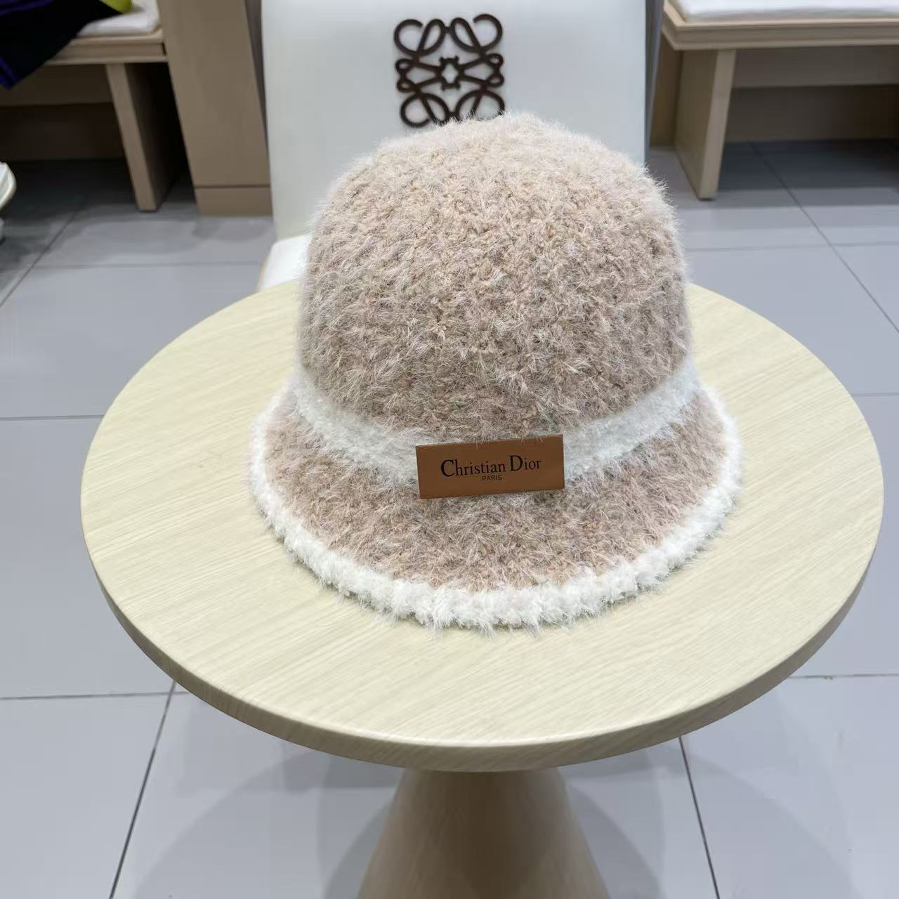 Dior knitted bucket hat(Replica)