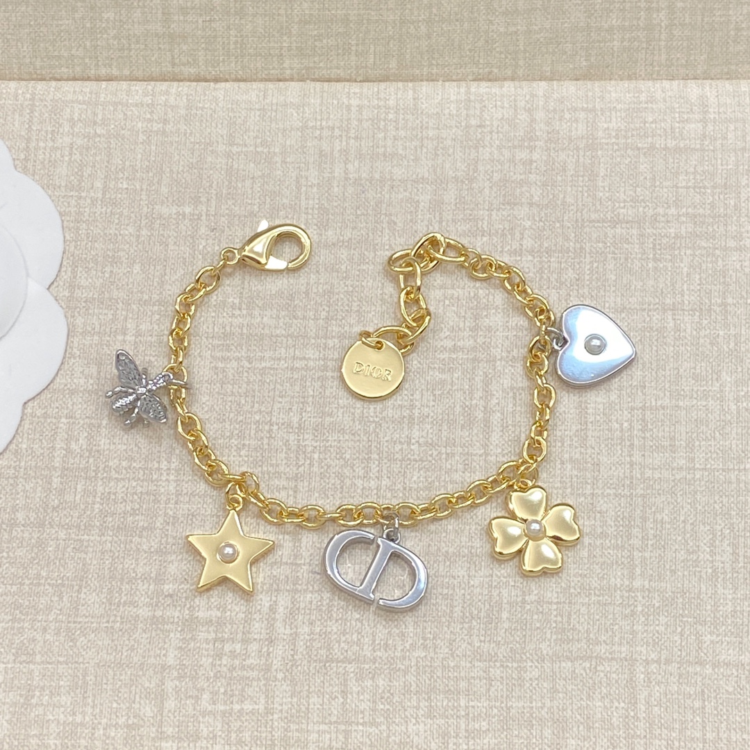 TOP Christian Dior Necklace/Bracelet - Gold