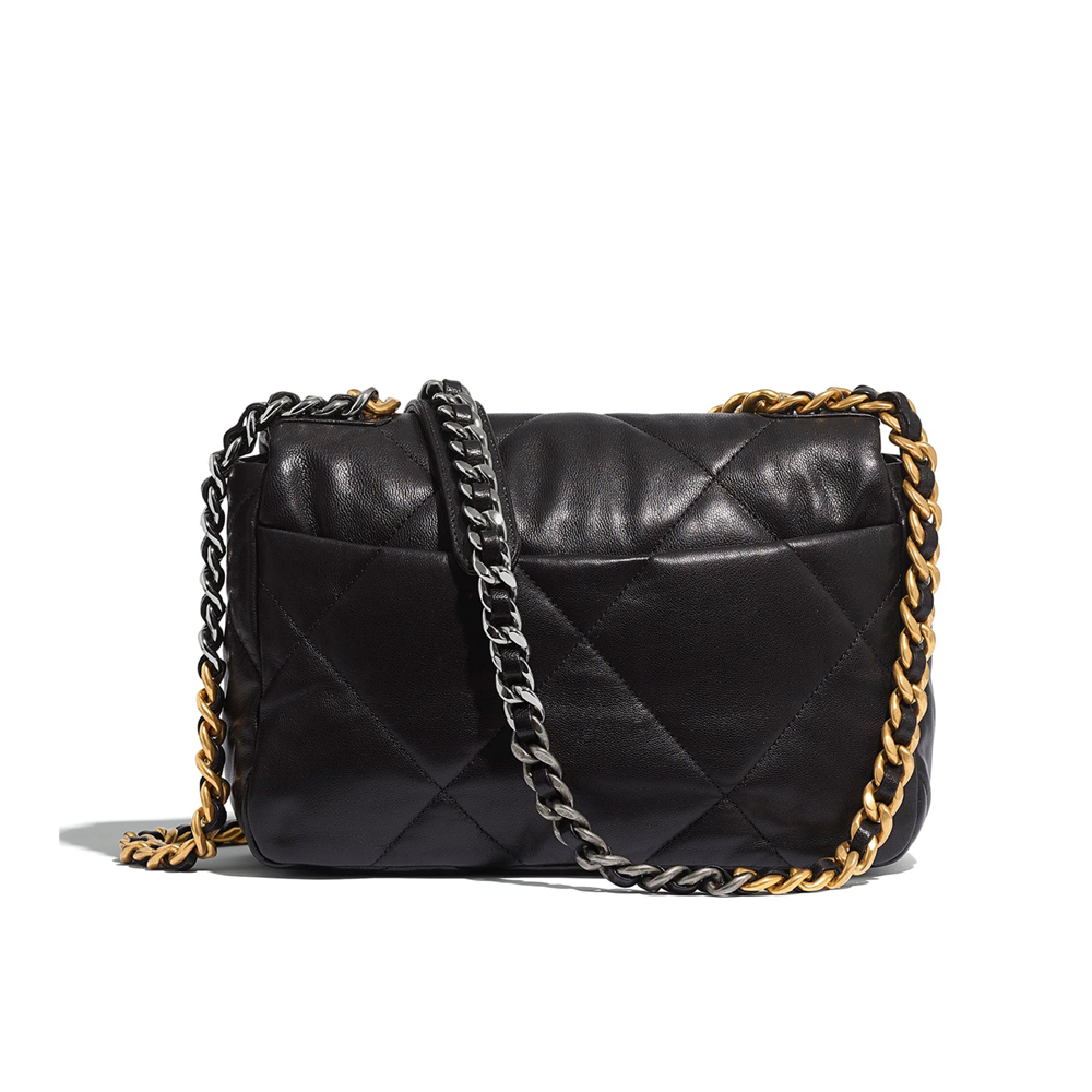 CHANEL 19 Flap Bag Small&Medium Chain Strap Shoulder Bag (Replica)