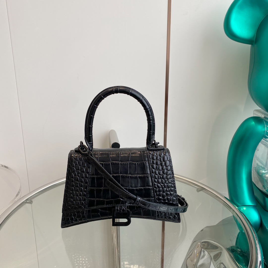 Balenciaga Hourglass Mini&Small Top Handle Bag(Replica)