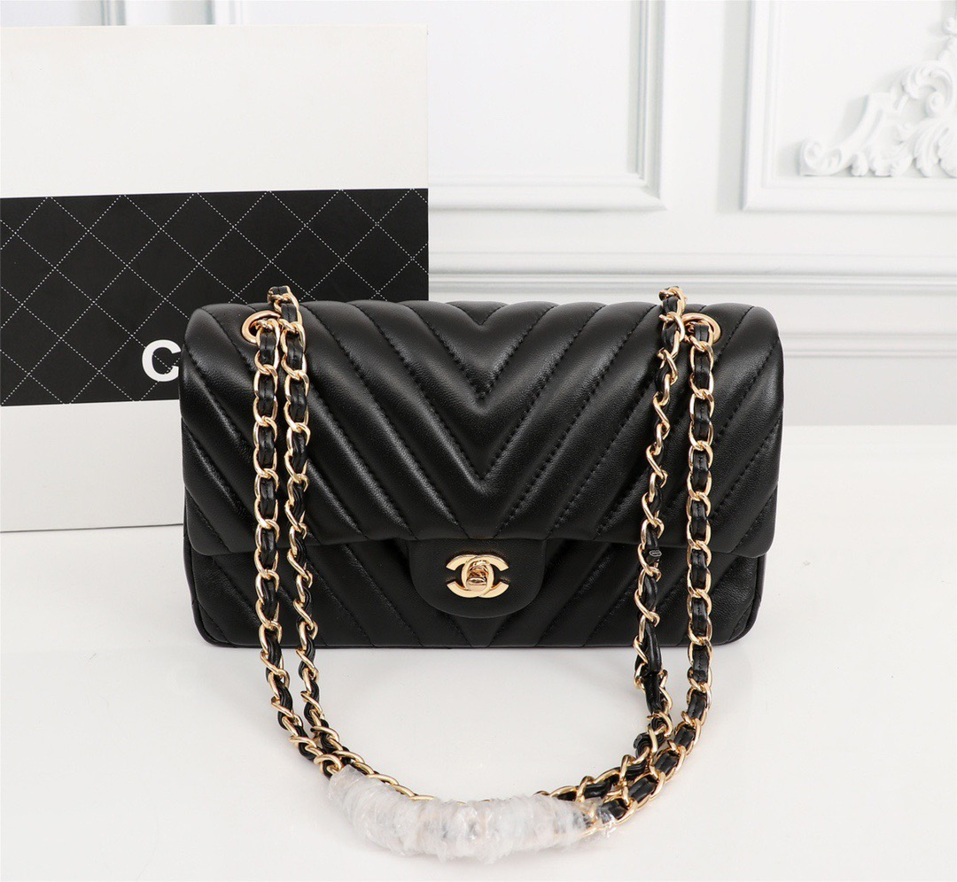 Chanel Clacssic Flap CF Chain Shoulder Strap Bag (Perfect Replica）