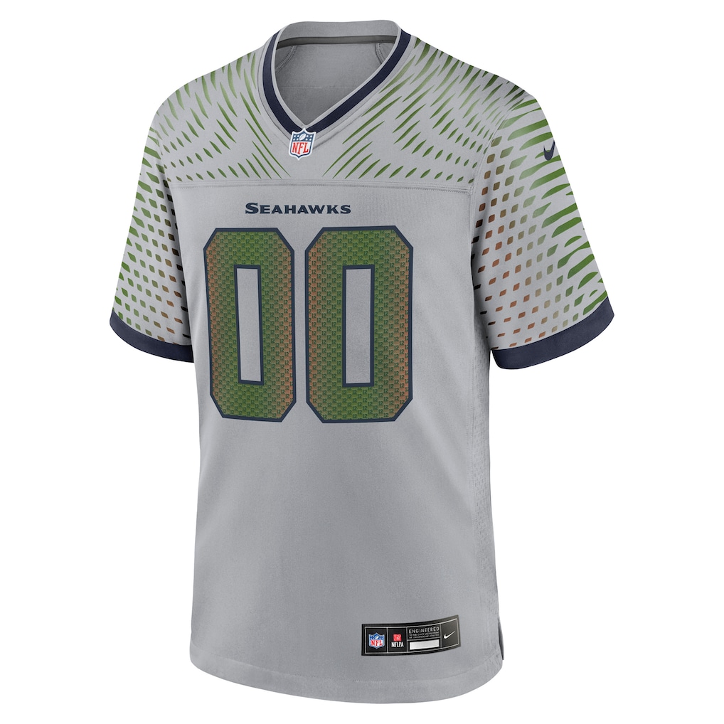 Men's Seattle Seahawks Custom 2025 Rivalries Collection Limited Jersey