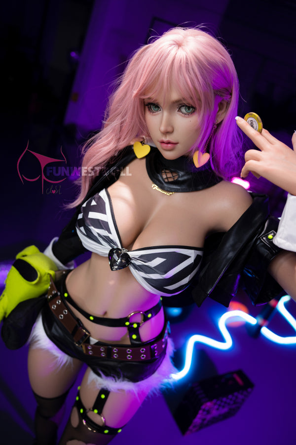 US In Stock - 157cm/5ft2 G-Cup Silicone Sex Doll #036S -Natural Lily