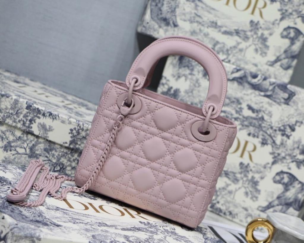 TOP Christian Dior Lady Christian Dior Bag All Mate Mini - Pink