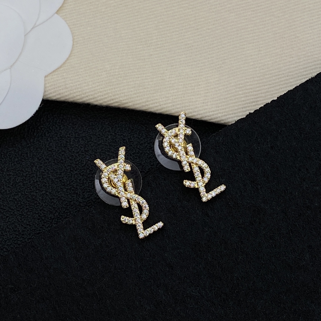 TOP Yves Saint Laurent YSL Earrings - 2 Colors