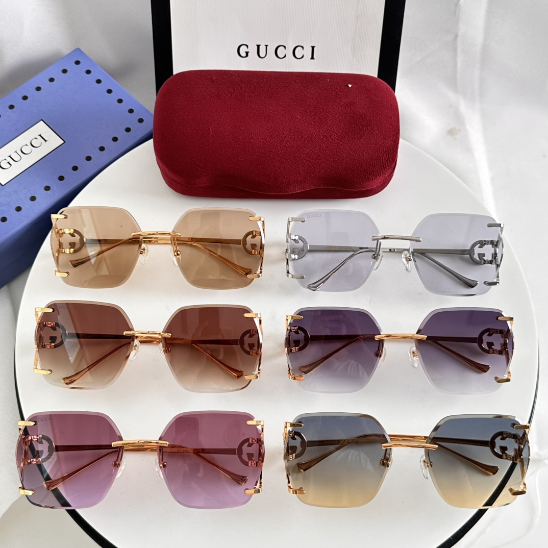 TOP GUCCI Sunglasses - 6 Colour