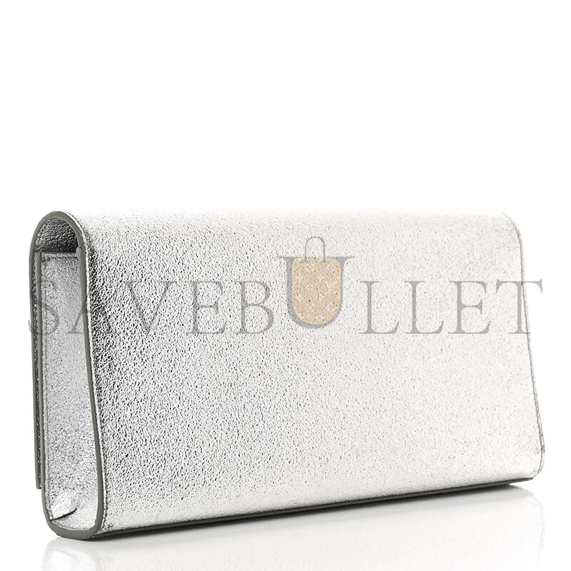 YSL CLASSIC KATE CLUTCH SILVER (27*12*4cm)