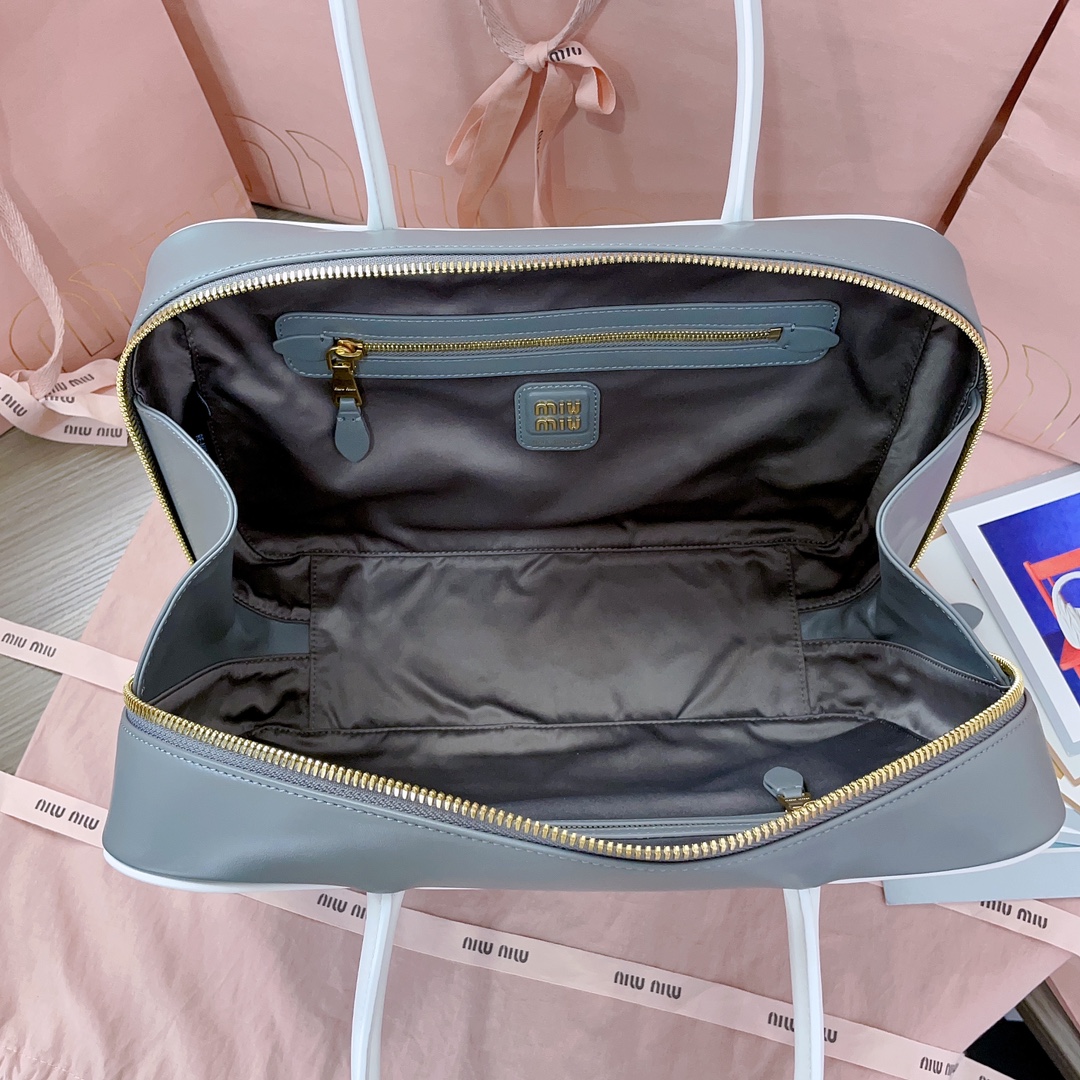 TOP Miu Miu Cow Leather Handbag 34x23x10cm - 3 Colour