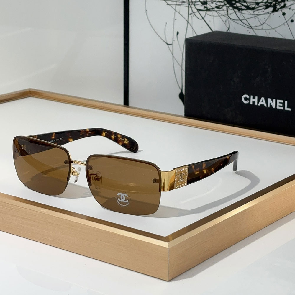 Chanel  Half frame Sunglasses Top quality （Replica）