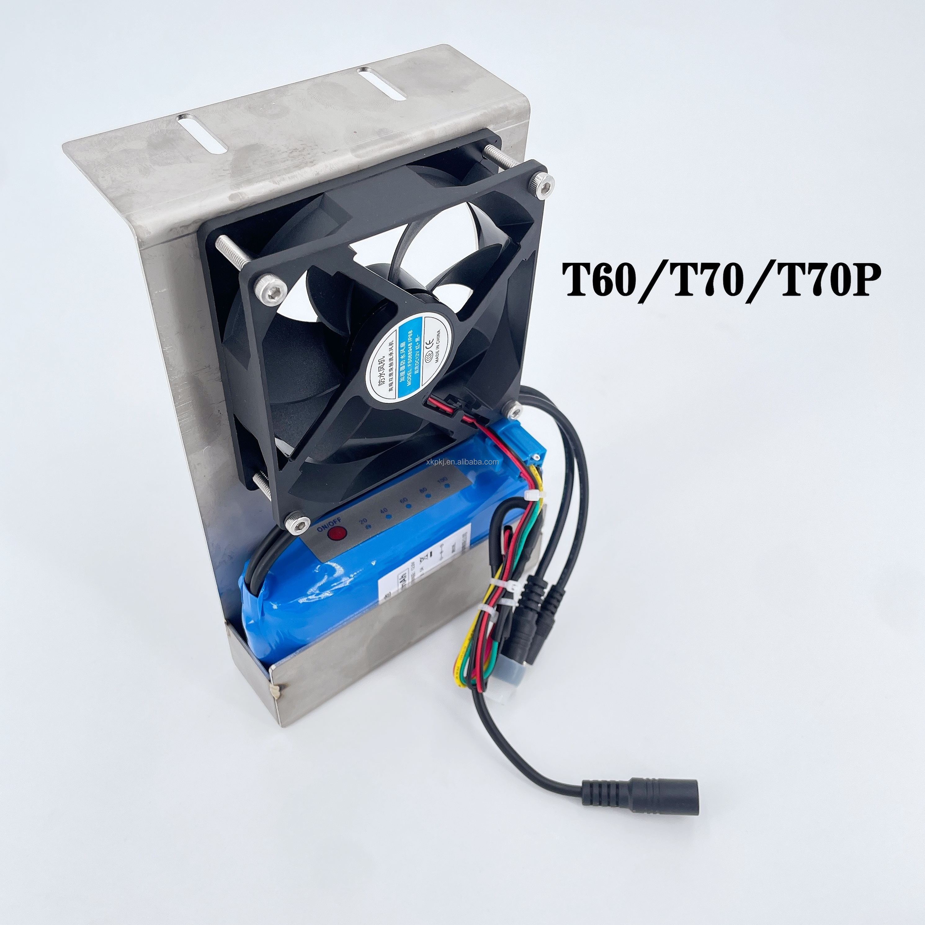 Alloy Cooling Fan for DJI Agras T70 T70P T60 Battery Cooling Device for Agricultural Drones