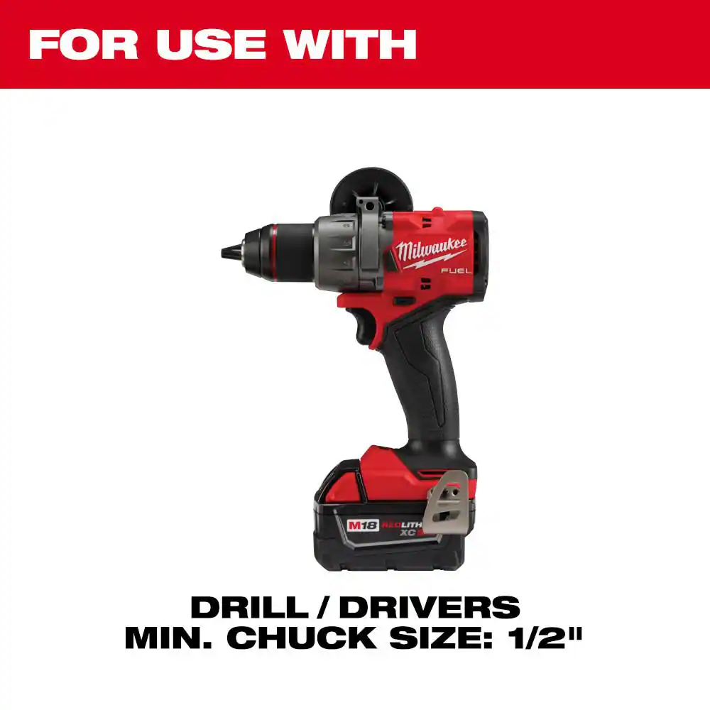 7/16 in. Quick Change Large Hole Saw Arbor No Wobble W/Pilot Drill Bit