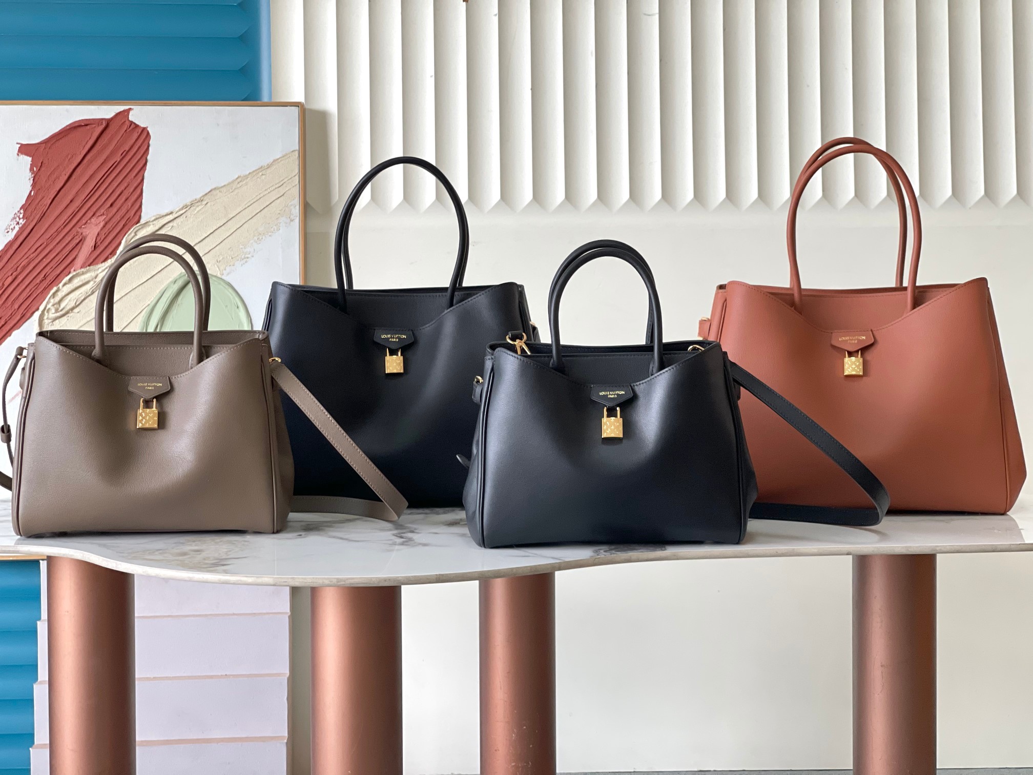 TOP Louis Vuitton LV Vendome PM/MM Autres High End Bag 28.5x22x14.5cm/35x21x12.5cm - 3 Colors