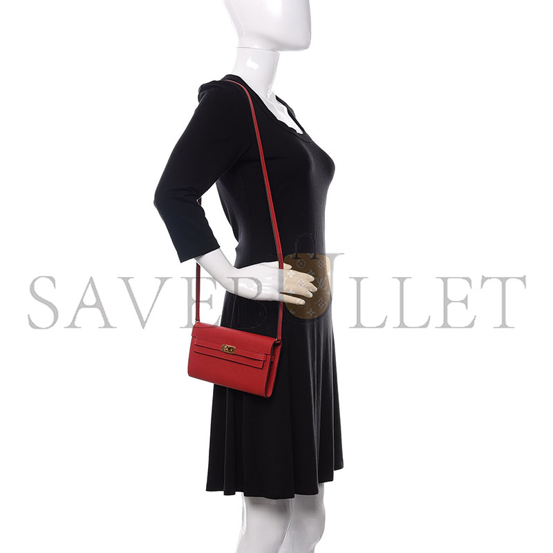 HERMES KELLY CLASSIQUE TO GO WALLET H080253CC75 (19.7*11.5*1.5cm)