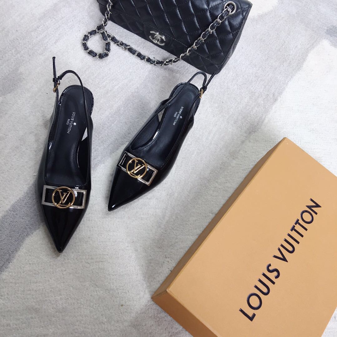 TOP Louis Vuitton LV L*V Patent Leather High Heels - 3 Color