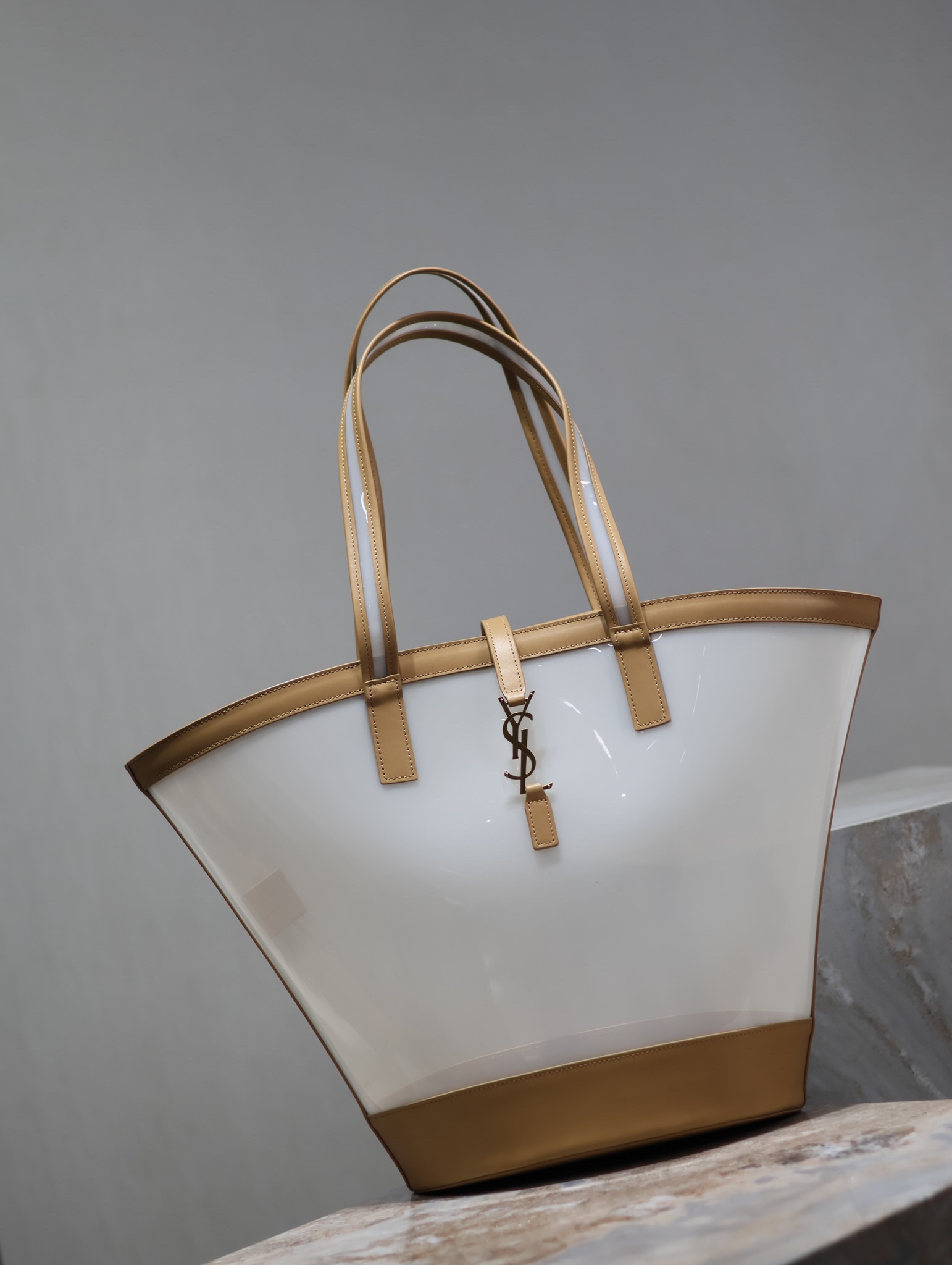 TOP Yves Saint Laurent YSL Panier Bucket Bag 23.5/49×32.5×10-15cm - 2 Color