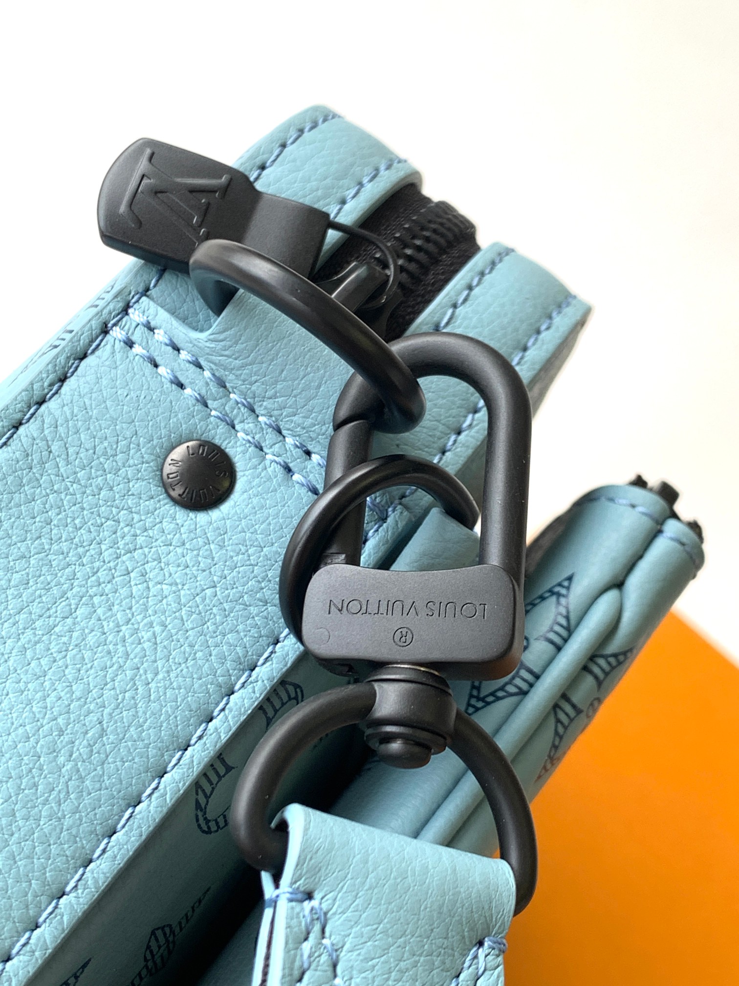 TOP Louis Vuitton LV Trio Messenger Bag 25x18.5x7cm - Blue