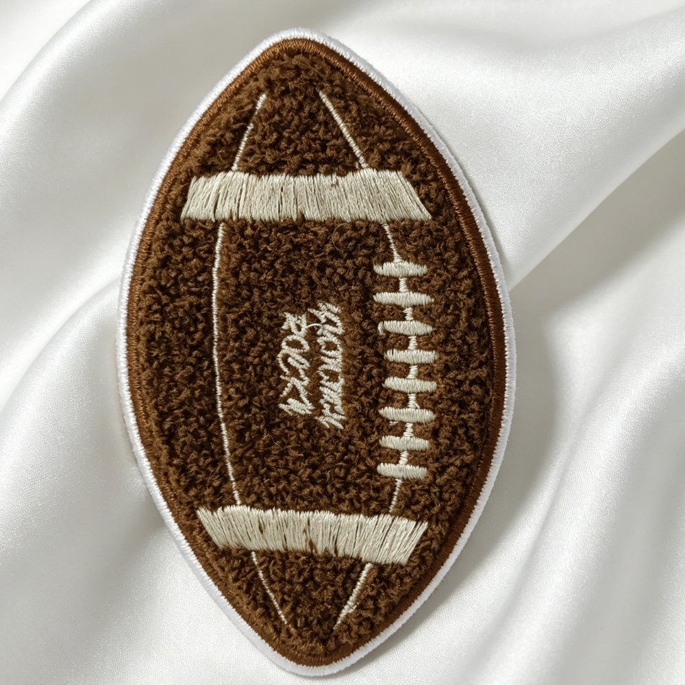 Soft Chenille Embroidery Iron On Patch