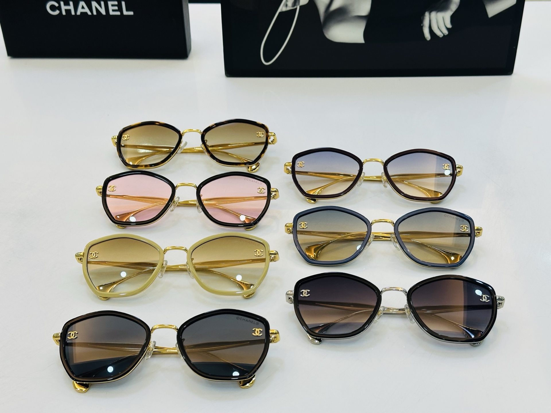 TOP CHANEL Sunglasses - 7 Colors