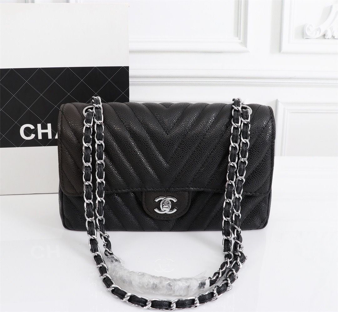 Chanel Clacssic Flap CF Chain Shoulder Strap Bag (Perfect Replica）