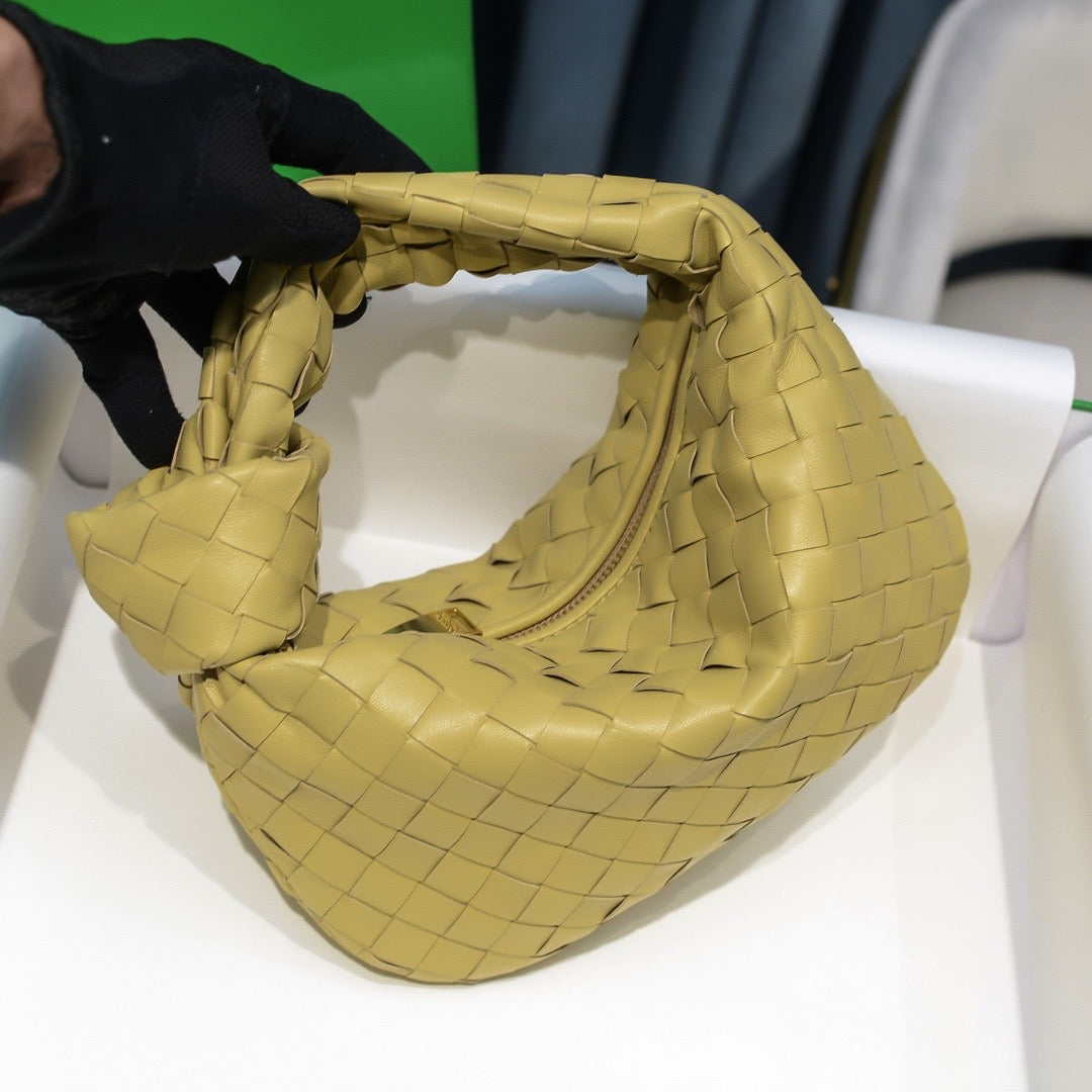 TOP Bottega Veneta BV  Mini Jodie Bag - Yellow Mustard