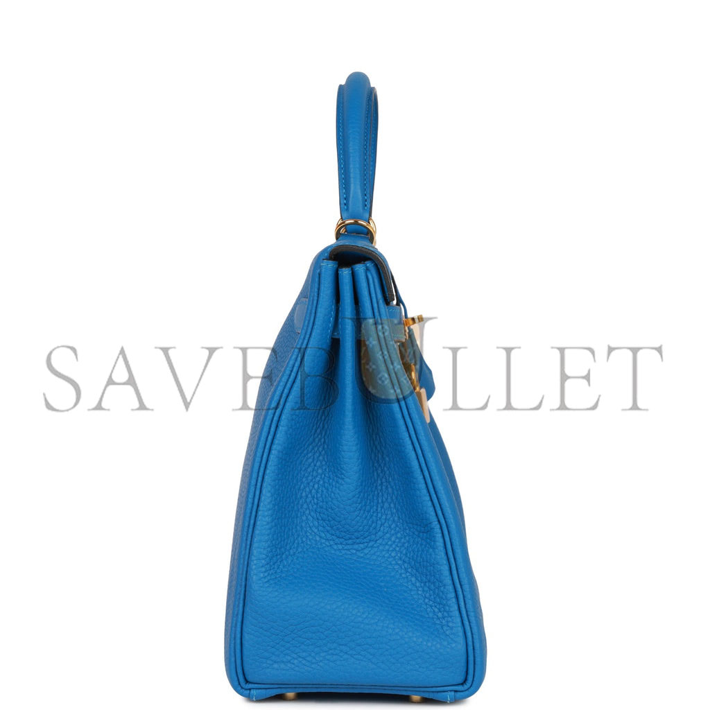 HERMES KELLY 32 CLEMENCE GOLD HARDWARE (32*23*10.5cm)