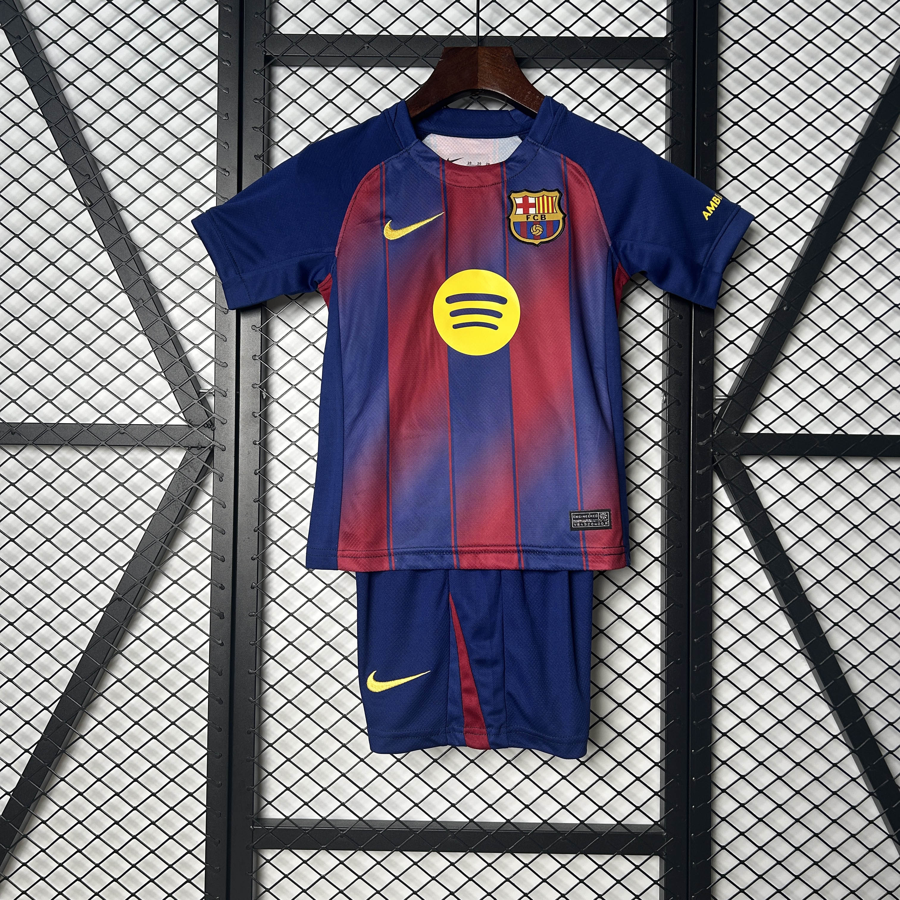 2025/2026 Barcelona Home Football Shirt 1:1 Thai Quality Kids Size