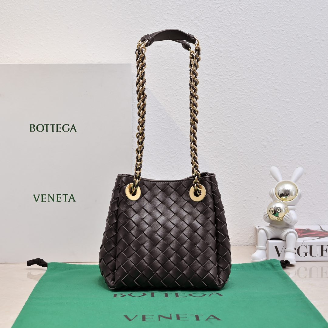 TOP Bottega Veneta Woven Bag 21x17x16.5cm - 3 Colors