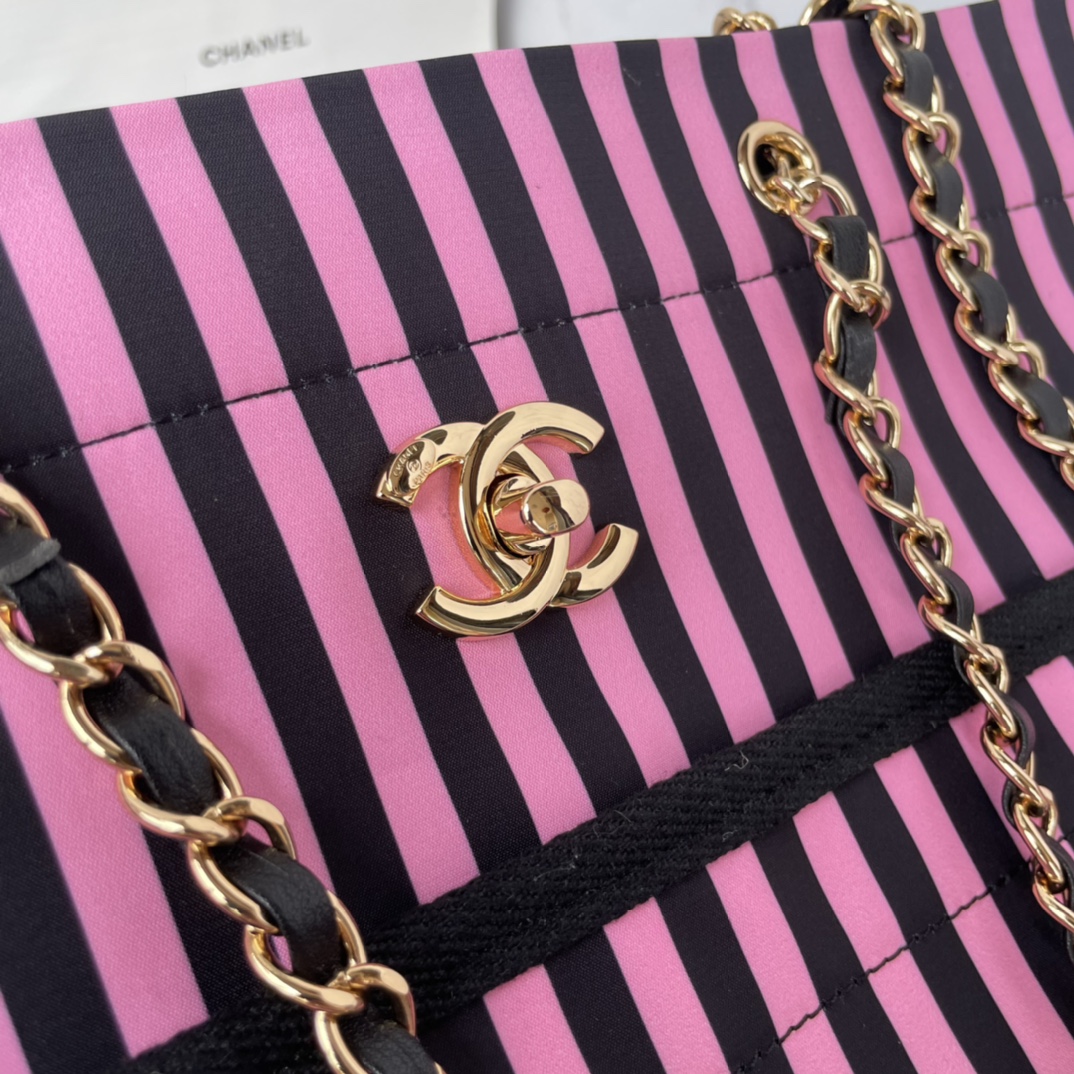 TOP CHANEL Cocobeach Shopping Bag 36x29x18cm - 2 Color