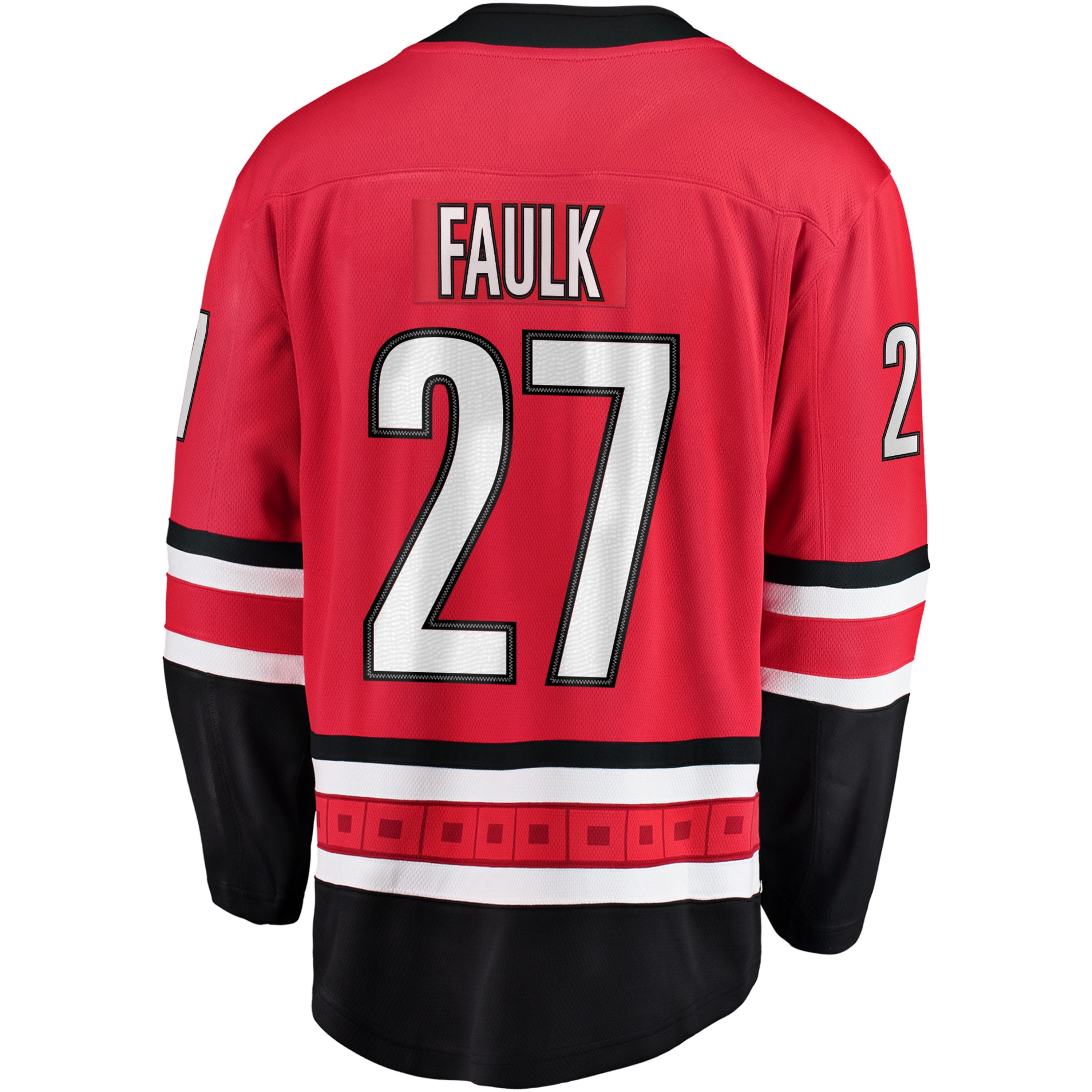 Justin Faulk Carolina Hurricanes NHL Fanatics Breakaway Home Jersey