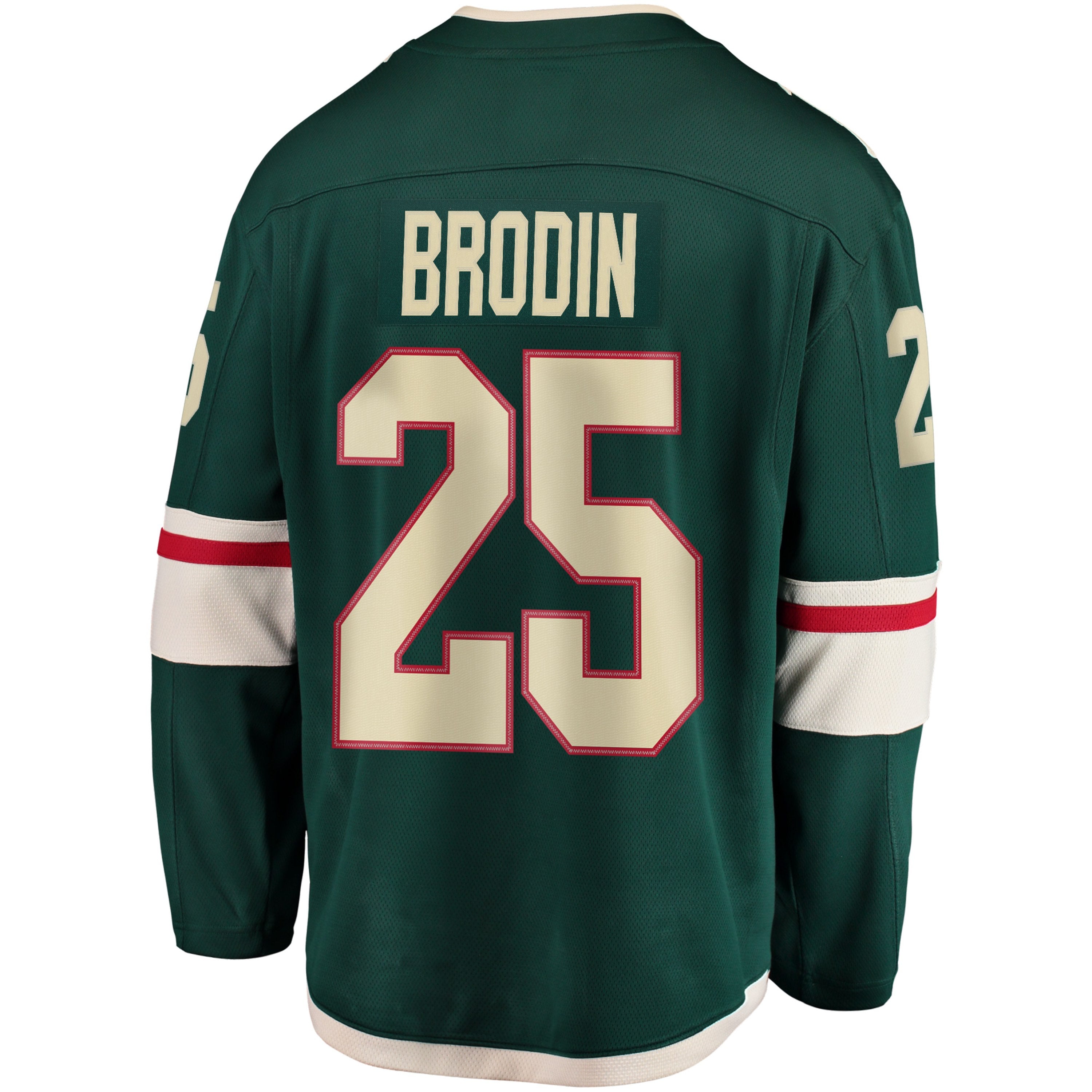 Jonas Brodin Minnesota Wild NHL Fanatics Breakaway Home Jersey