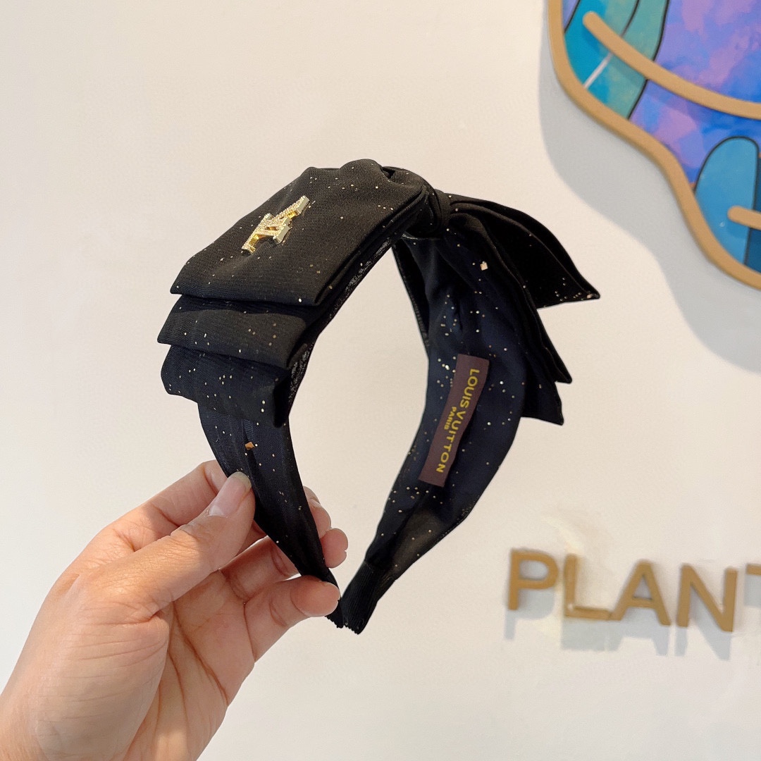 TOP Louis Vuitton LV Headbands - 2 Colors