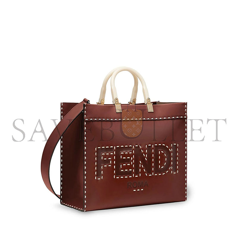 FENDI SUNSHINE SHOPPER TOTE LEATHER MEDIUM (36*30*15cm)