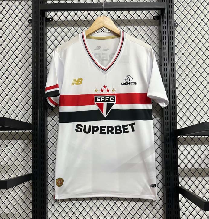2025/2026 São Paulo Home Jersey 1:1 Thai Quality