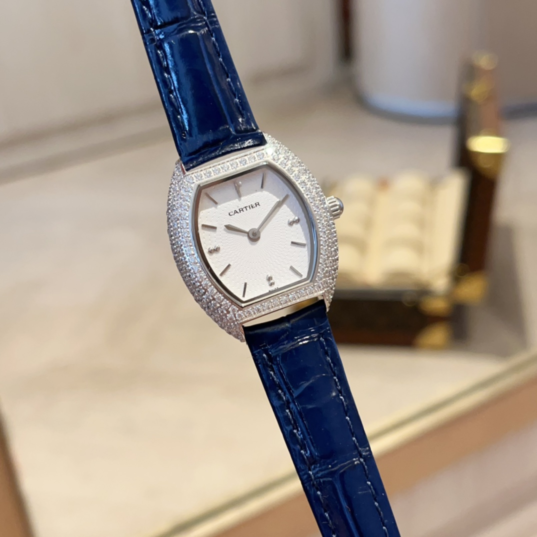 TOP Cartier Mini Lady Watch 28x 33 mm -  6 Colors
