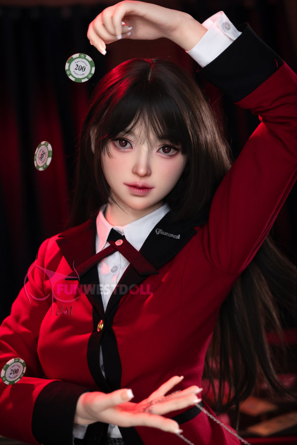 159cm/5ft3 A-cup Silicone Japanese Sex Doll - #038S Alice White