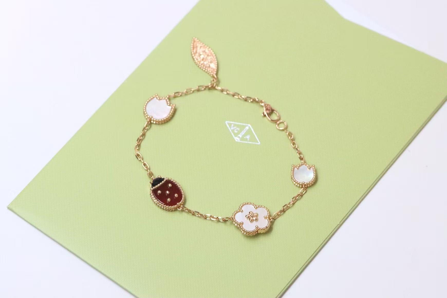 TOP Van Cleef & Arpels VCA Lucky Spring Bracelet - 2 Colors