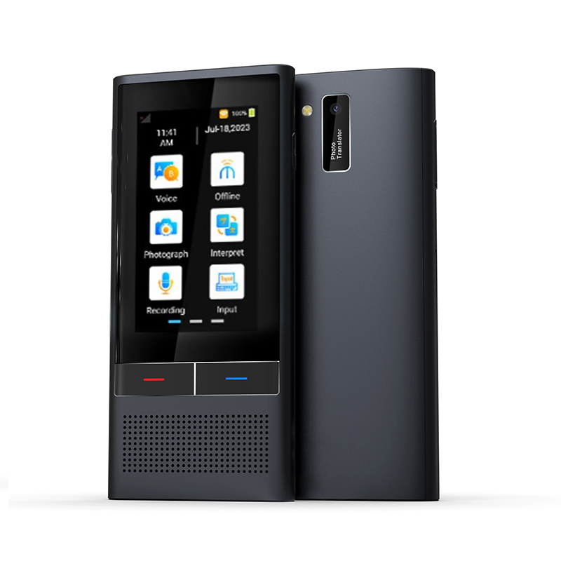 Z6 Android IPS Color Electric Dictionary with 3.0 Inch Touch Screen for Business AI Voice Supports Online and Offline Touch Screen