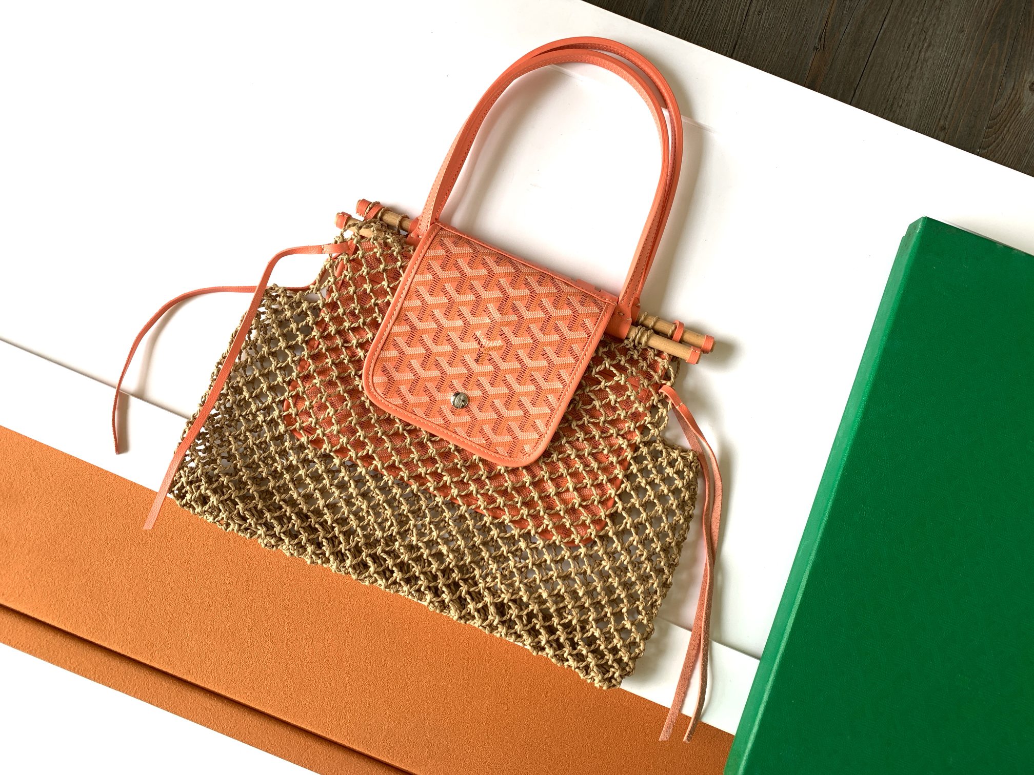 TOP Goyard Aligre Tote Bag 32 x 6 x 40 cm - 2 Colors