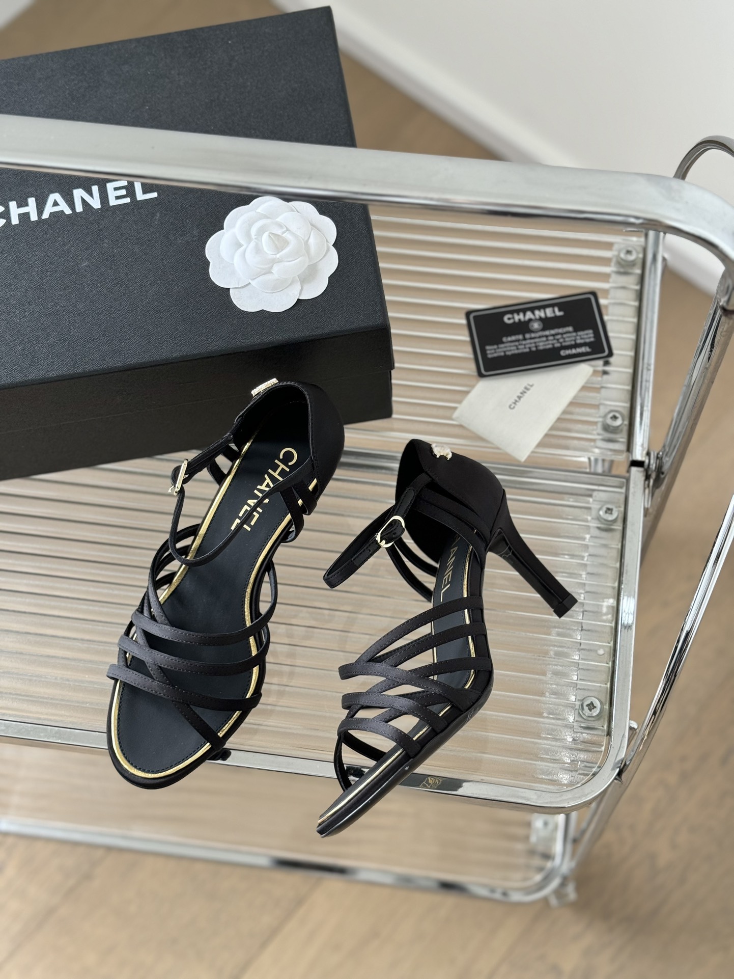 TOP CHANEL 24C Double C High Heel Sandals - 7cm - 4 Colors